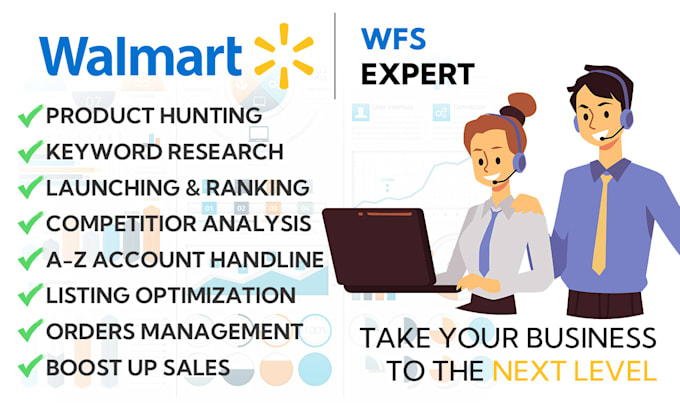 Gig Preview - Conduct walmart 3p store audit, consultation, ppc or full management