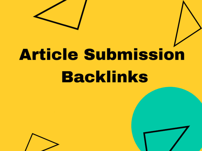 Gig Preview - Do20 article submission backlinks on high da pa site