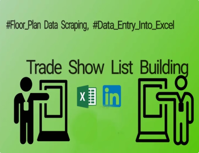 Gig Preview - Do for you trade show list building project