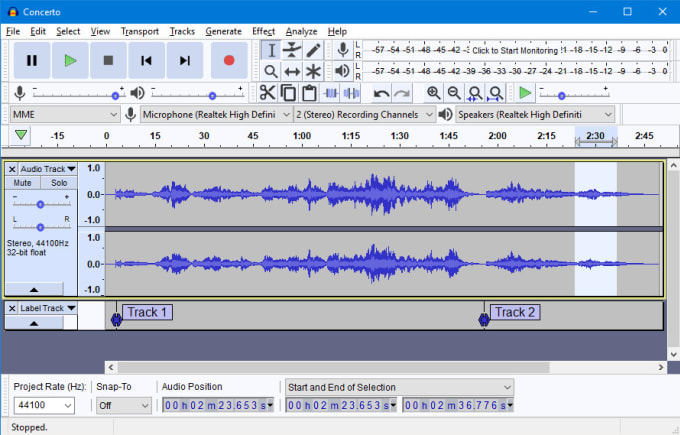 Gig Preview - Do any audacity job or audio editing