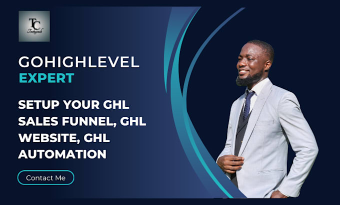 Gig Preview - Setup gohighlevel sales funnel ghl saas whitelabels email marketing ghl website