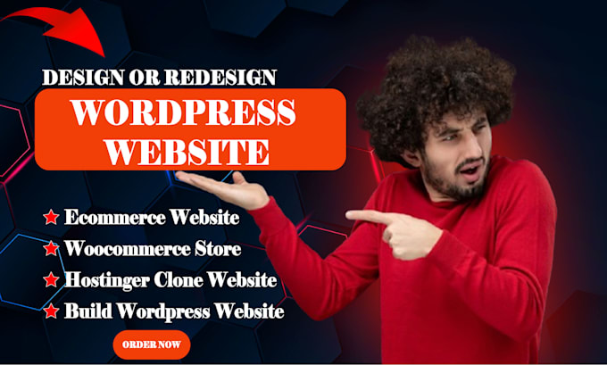 Gig Preview - Build hostinger clone wordpress website ecommerce website woocommerce store