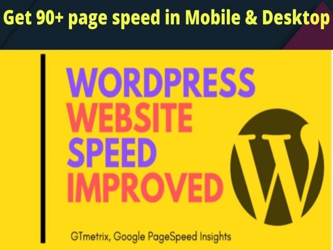 Gig Preview - Do wordpress speed optimization for google pagespeed insights