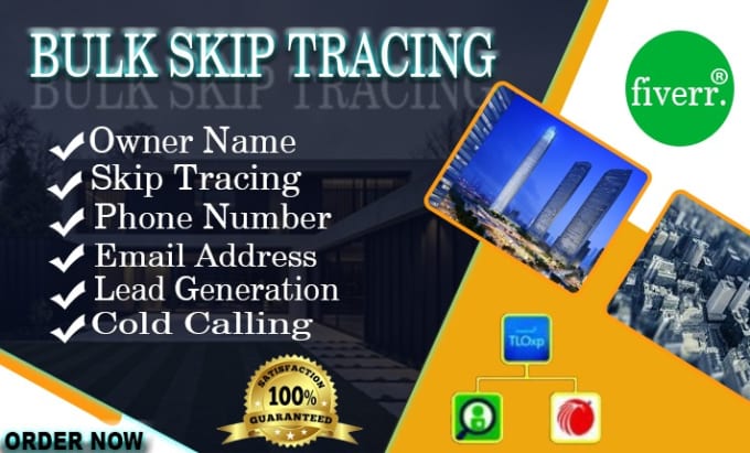 Gig Preview - Do real estate skip tracing and real estate cold calling