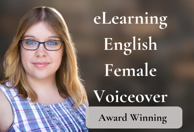 Gig Preview - Expertly record your british elearning voiceover