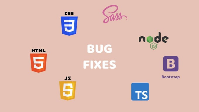 Gig Preview - Fix your html, css, sass, bootstrap problems