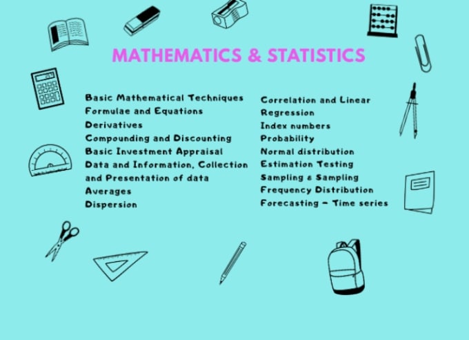 Gig Preview - Help in statistics and mathematics tasks