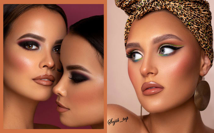 Gig Preview - High end beauty portrait photo editing and retouching image