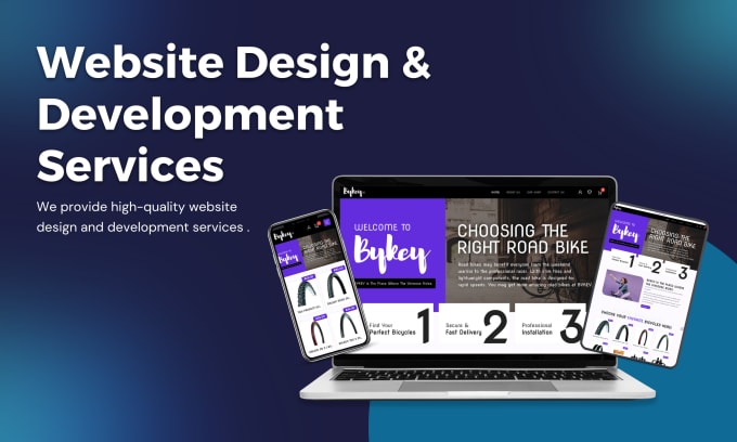 Gig Preview - Develop wordpress website design, ecommerce website development