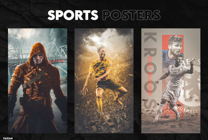 Bestseller - design stunning sports wallpapers, banners , and edits