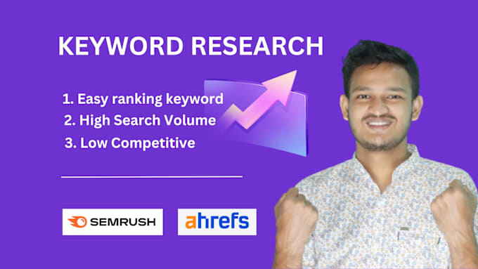 Gig Preview - Do keyword research and competitors analysis