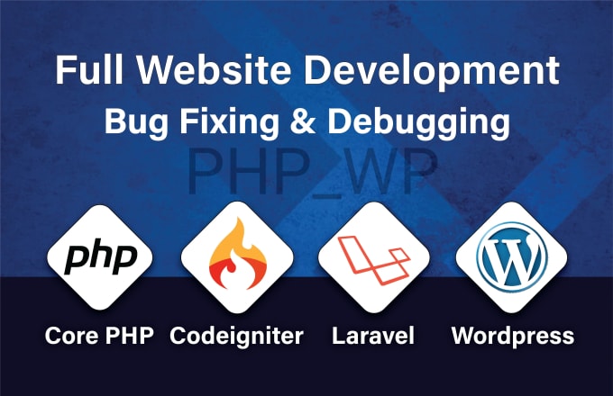 Gig Preview - Do laravel development and bug fixing