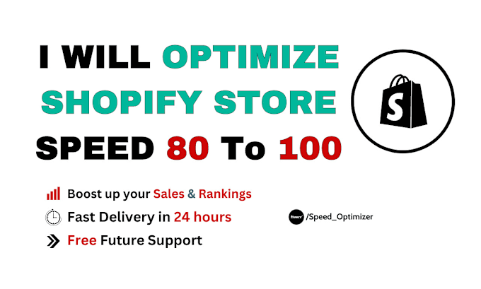 Gig Preview - Do shopify speed optimization and increase store speed