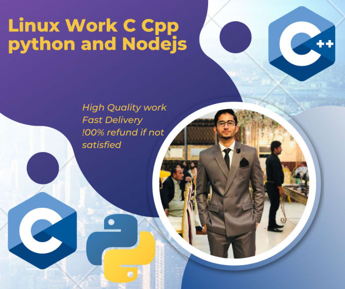 Gig Preview - Do your linux work in c cpp python nodejs