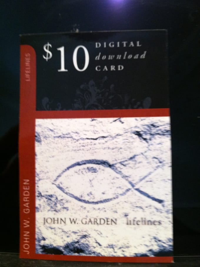 Bestseller - download code for Christian CD lifelines