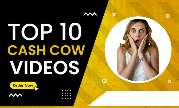 Gig Preview - Do best youtube cash cow videos, top 10 videos