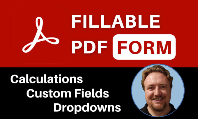 Gig Preview - Create a custom fillable PDF form