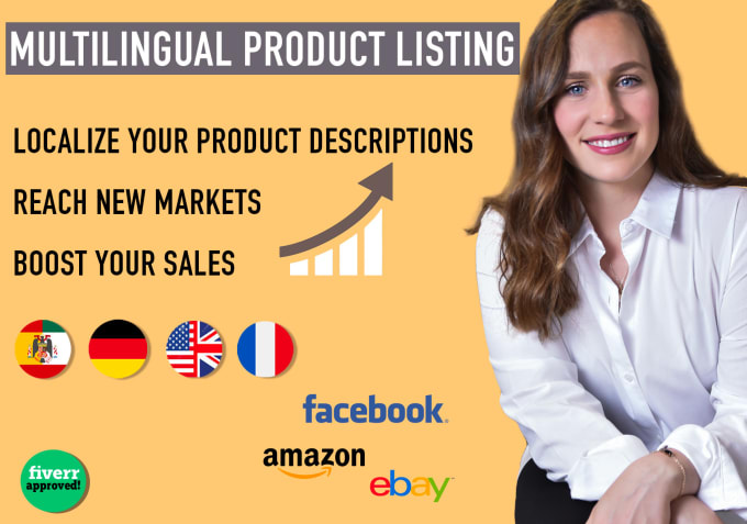 Gig Preview - Offer an amazon product listing translation