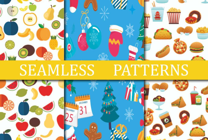 Gig Preview - Do create luxury seamless patterns