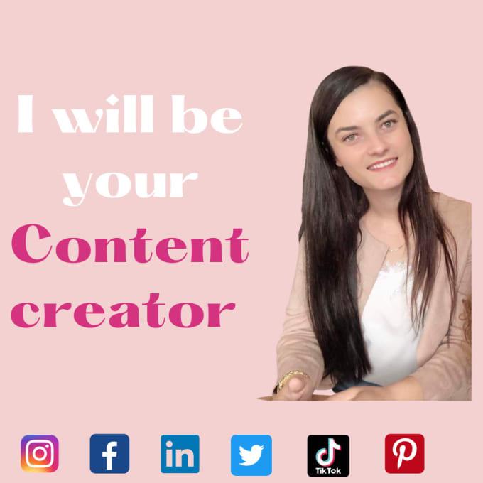 Gig Preview - Be your content creator