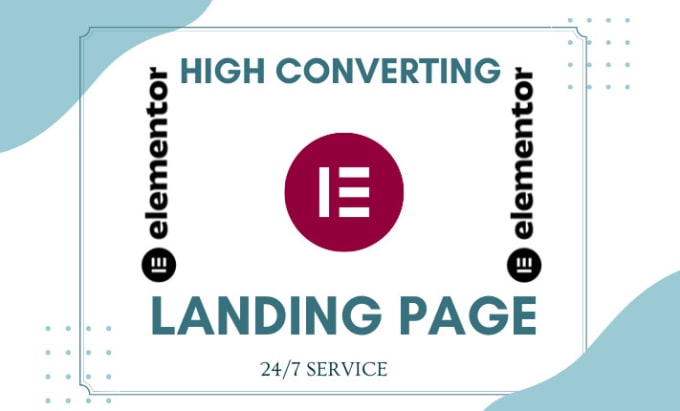 Gig Preview - Create a professional landing page using elementor pro