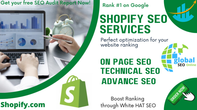 Gig Preview - Do complete shopify SEO for ecommerce ranking, sales, and traffic