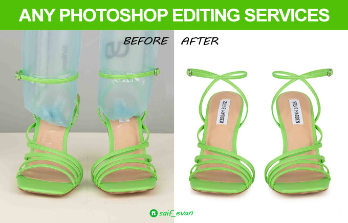 Gig Preview - Amazon product image editing background removal and photo retouching