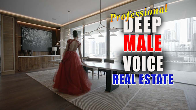 Gig Preview - Record a voiceover for you property sales promotion