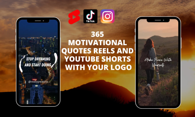 Gig Preview - Create 365 motivational instagram reels and youtube shorts