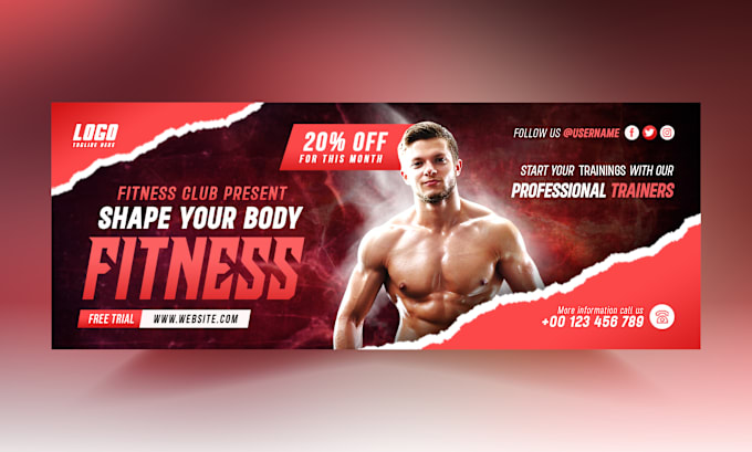 Bestseller - design facebook cover banner, linkedin banner, social media banner