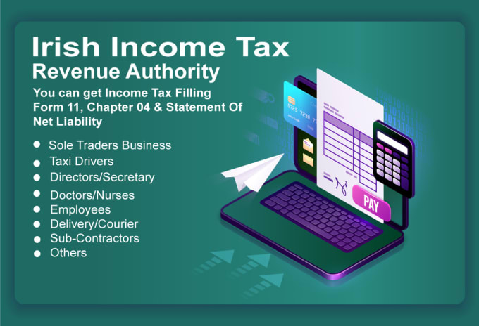 Gig Preview - Provide you irish taxation services