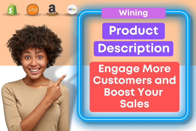 Gig Preview - Write the best product descriptions for your online store