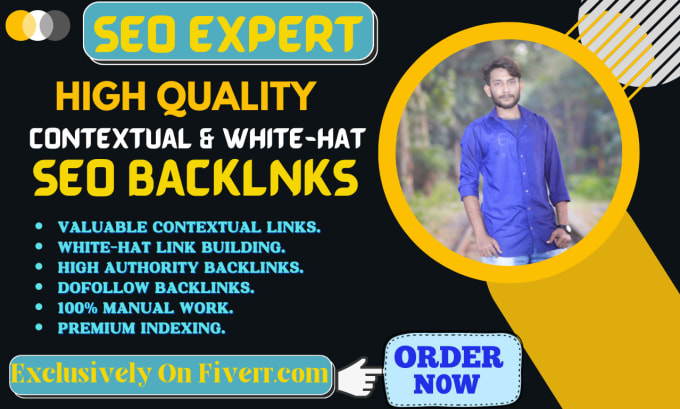 Gig Preview - Do ultimate contextual and whitehat SEO backlinks for google serp