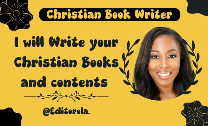 Gig Preview - Ghostwrite 30,000 words christian ebook as ghost ebook writer