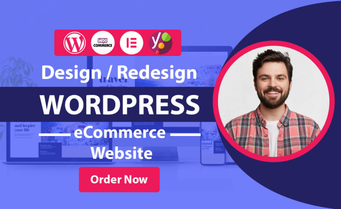 Gig Preview - Develop a wordpress ecommerce website or online store using woocommerce