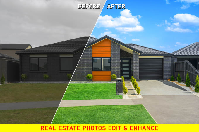 Gig Preview - Edit and enhance real estate photos professionally