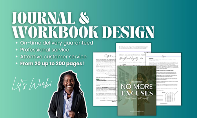 Gig Preview - Professionally design your companys workbook or journal