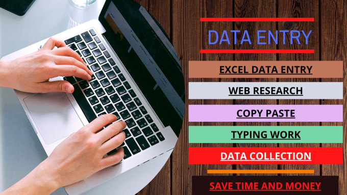 Gig Preview - Do fatest data entry, copy pasteand excel data entry work