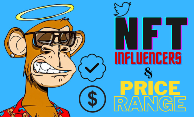 Gig Preview - Find top nft twitter influencer with price range for influencer marketing