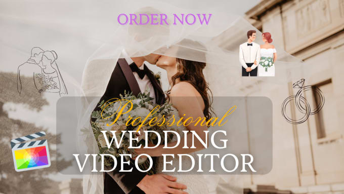 Gig Preview - Do wedding video editing with stunning cinematic storytelling