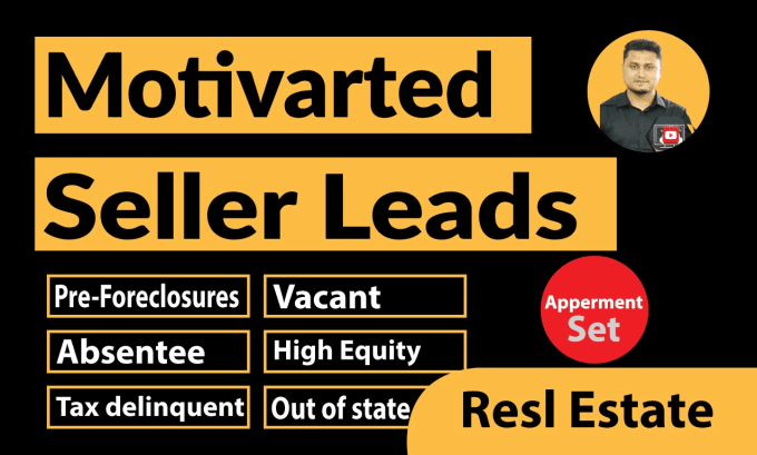 Gig Preview - Generate real estate motivated seller leads and appointment set