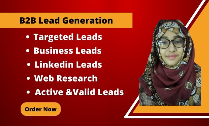 Gig Preview - Provide targeted b2b linkedin lead generation services