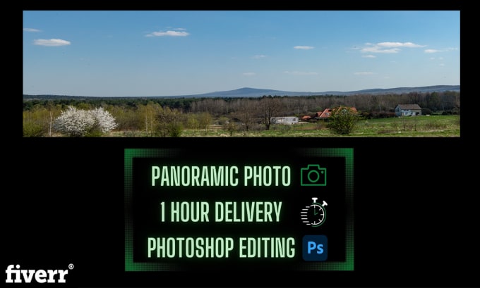 Bestseller - stich your photos into one big panoramic photo