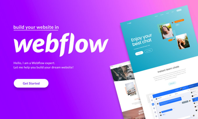 Gig Preview - Develop a pixel perfect website with webflow