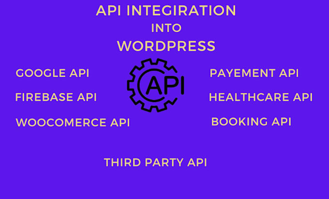 Gig Preview - Integrate any api into your wordpress and woocommerce