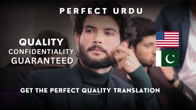 Gig Preview - Translate english to urdu and vice versa