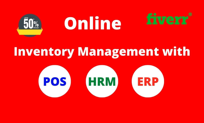 Gig Preview - Give you inventory, stock management software with pos