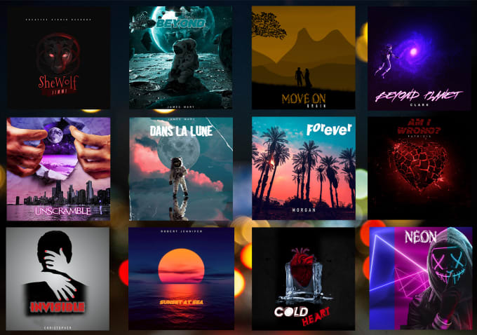 Bestseller - design custom album cover or single cover art