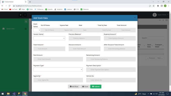 Gig Preview - Develop asp net mvc core web application and bug fixing