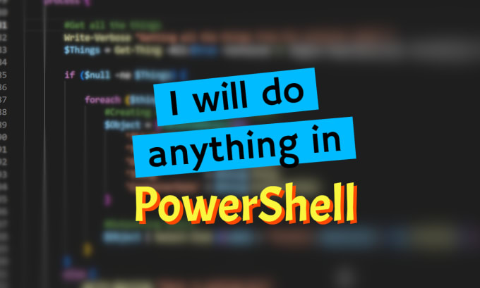 Bestseller - do anything in powershell